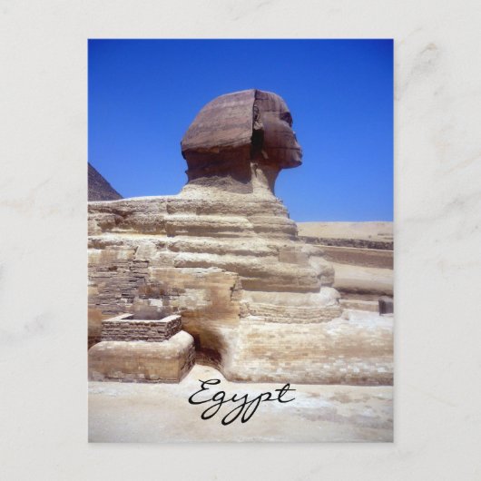 Sphinx Postkarte (Vorderseite)