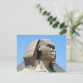 Sphinx-Profil Postkarte (Stehend Vorderseite)