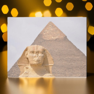 Sphinx-Pyramiden Antikes Ägypten Khufu Pharao Postkarte