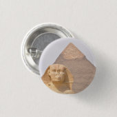 Sphinx Pyramids Antient Ägypten Khufu Pharoah Button (Vorne & Hinten)