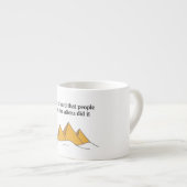 Sphinx Pyramids Antient Ägypten Khufu Pharoah Espressotasse (Vorderseite Rechts)