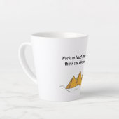 Sphinx Pyramids Antient Ägypten Khufu Pharoah Milchtasse (Linke Ecke)