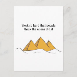 Sphinx Pyramids Antient Ägypten Khufu Pharoah Postkarte