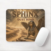 Sphinx Staubstraße Dunkler Realismus Mousepad (Mit Mouse)