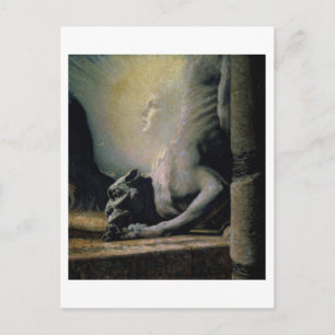 Sphinx und Chimera, 1906 (Öl auf Leinwand) Postkarte