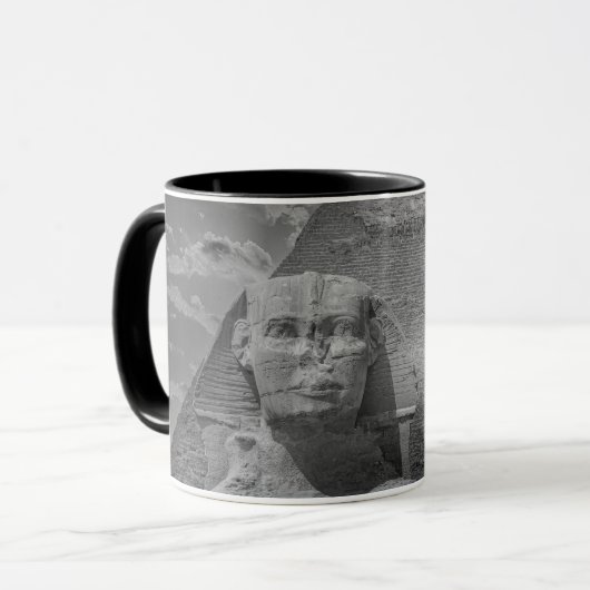 SPHINX UND PYRAMID TASSE (Vorderseite Links)