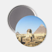 Sphinx und Pyramide Magnet (Vorderseite/Rückseite)