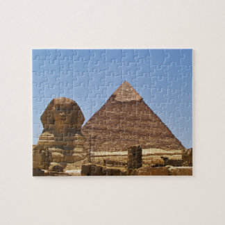 Sphinx und Pyramide Puzzle