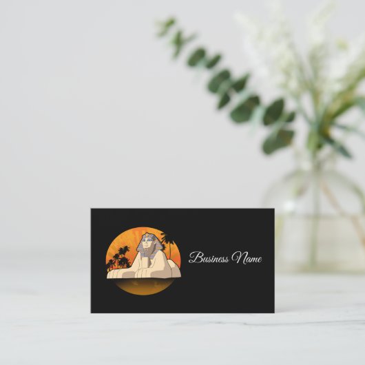 Sphinx Visitenkarte (Stehend Vorderseite)