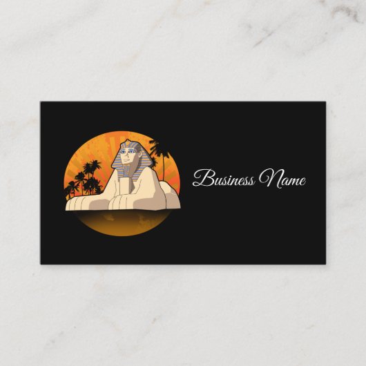 Sphinx Visitenkarte (Vorderseite)