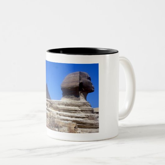 Sphinx Zweifarbige Tasse (VorderseiteRechts)