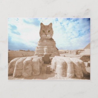 SphinxCat Postkarte