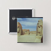 Sphinxtor, 1450-1200 BC Button (Vorne & Hinten)