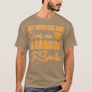 Sphyn Cat Smile T-Shirt