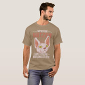 Sphyn Katzen sind meine Lieblingskatze T-Shirt (Vorne ganz)