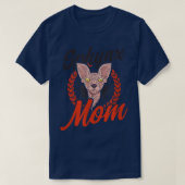 Sphyn Mama Design Sphyn Cat T-Shirt (Design vorne)