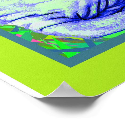 Sphynchkatze Poster (Ecke)