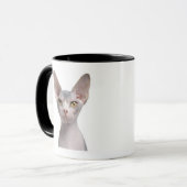 Sphynx (7 Monate alte) Tasse (Vorderseite Links)