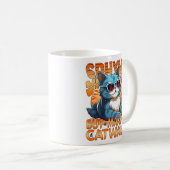 Sphynx, aber machen Sie es Catwalk Kaffeetasse (VorderseiteRechts)