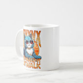 Sphynx, aber machen Sie es Catwalk Kaffeetasse (Vorderseite Links)