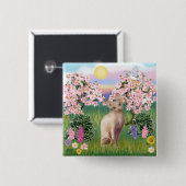 Sphynx Cat 1 - Blüten Button (Vorne & Hinten)