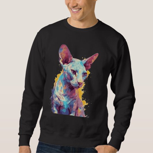Sphynx Cat 1 Sweatshirt (Vorderseite)