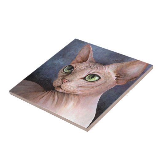 Sphynx Cat 578 Fliese (Seite)