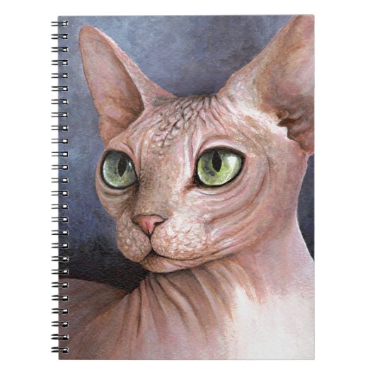 Sphynx Cat 578 Notizblock (Vorderseite)