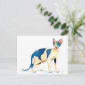 Sphynx Cat 5 Postkarte (Stehend Vorderseite)