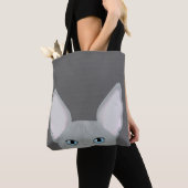 Sphynx Cat Allover Tote Bag Tasche (Von Nahem)