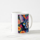 Sphynx Cat Art Kaffeetasse (VorderseiteRechts)