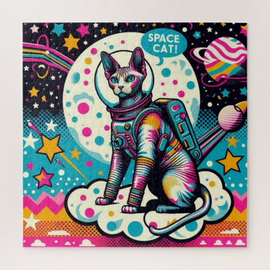 SPHYNX CAT-ASTRONAUT 3 PUZZLE (Vertikal)