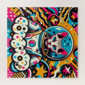 SPHYNX CAT-ASTRONAUT PUZZLE (Horizontal)