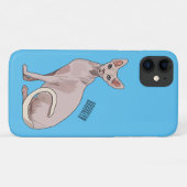 Sphynx cat cartoon illustration Case-Mate iPhone hülle (Rückseite (Horizontal))