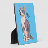 Sphynx cat cartoon illustration fotoplatte (Seite)