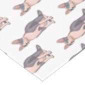 Sphynx cat cartoon illustration tischdecke (Schrägansicht)