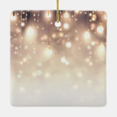 Sphynx Cat Christmas Keramikornament (Rückseite)