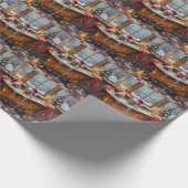 Sphynx Cat Christmas Luxury Bath Holiday Geschenkpapier (Ecke)