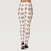 Sphynx Cat Cute Unique Pet Pattern Leggings (Rückseite)