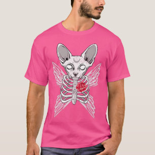 Sphynx Cat Fairy Grunge Fairycore Women Men Mall G T-Shirt