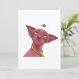 Sphynx Cat Feiertagskarte