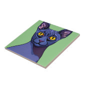 Sphynx Cat Fliese (Seite)