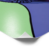 Sphynx Cat Foto Print (Ecke)