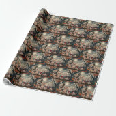 Sphynx Cat Halloween Spooky Geschenkpapier (Ungerollt)