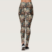 Sphynx Cat Halloween Spooky Leggings (Rückseite)