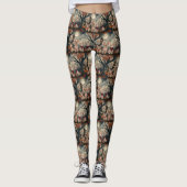 Sphynx Cat Halloween Spooky Leggings (Vorderseite)