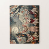 Sphynx Cat Halloween Spooky Puzzle (Vertikal)