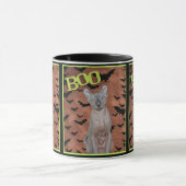 Sphynx Cat Halloween Tasse (Zentrum)