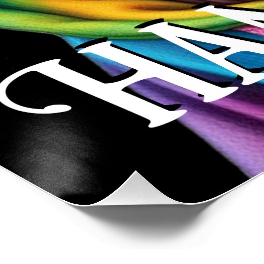 Sphynx Cat Hangs Loose Birthday Poster (Ecke)