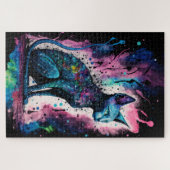 Sphynx Cat I Originale Kunst Puzzle (Horizontal)